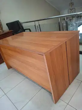 Meja tulis jati solid [ spt baru ]