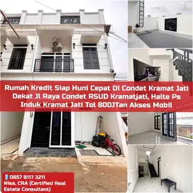 Rumah KPR Siap Huni Di Condet Kramat Jati Dekat Jalan Raya Condet TMII