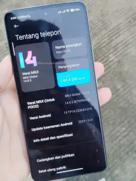 Poco X3 GT 8/256 nyarii iphone siap++
