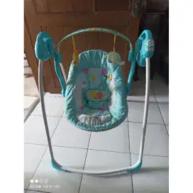 automatic swing babyelle ayunan bayi