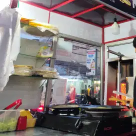 Untuk jaga jualan kebab