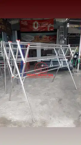 Jemuran stanlis batangan bulat