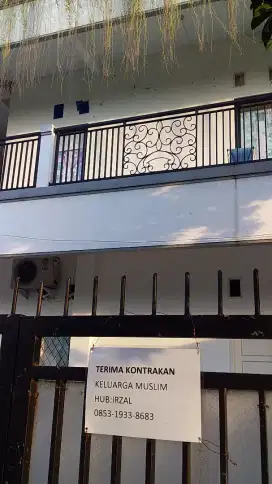 Kontrakan klg muslim di Jl Pendidikan 8 Duren Sawit Jaktim