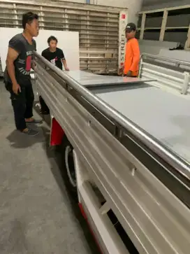Jasa angkut angkutan barang ACP PVC besi bei scaffolding hollow