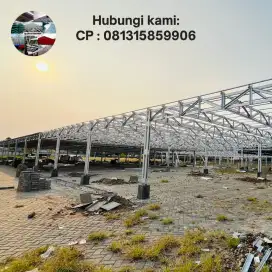 Jasa pemasangan rangka atap baja ringan terpercaya!