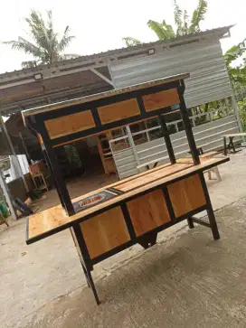 Gerobak Angkringan Bakso Mie Ayam PeceL Bubur Sate Martabak Ronde dlL