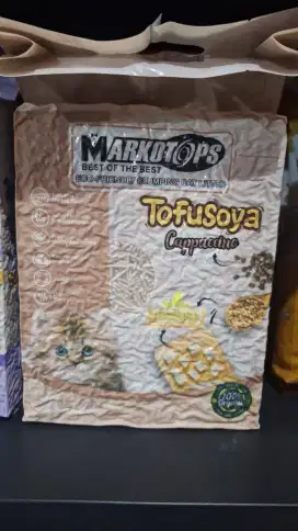 Markotops Tofusoya 7 liter ( pasir kucing )