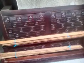 Dipan kayu jati bekas ukuran 180