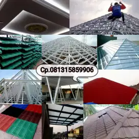 Jasa renovasi atap rumah, kontrakan,ruko Dll.
