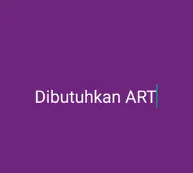 Dibutuhkan asisten rumah tangga
