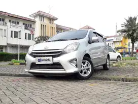 TDP 5,JT Toyota Agya 1.0 G Bensin-MT Silver 2016