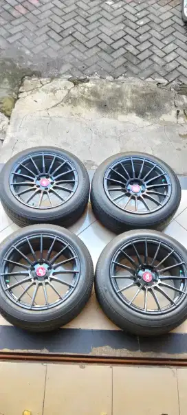 Velg Lenso type Project D R05 FF incl Ban Toyo