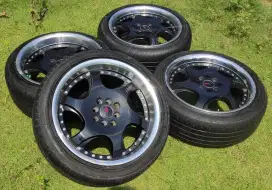 Velg HSR r17 replika kranze + ban