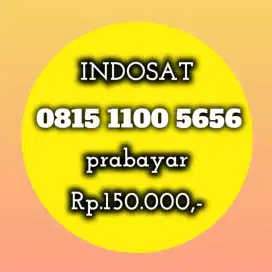 NOMOR CANTIK INDOSAT 1100 5656