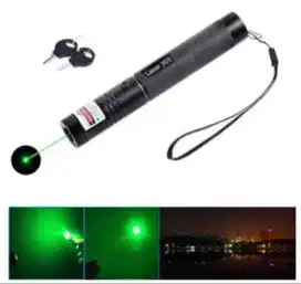 Green Laser Pointer 303 Baterai Cas Laser Jarak Jauh Hijau