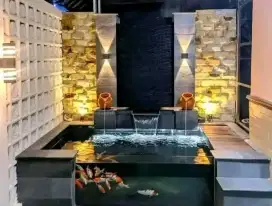 Jasa tukang kolam dan taman