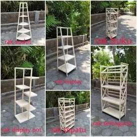 rak kayu untuk berbagai keperluan rak serbaguna