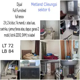DIjual Rumah cantik full furnished, tinggal bawa koper aja