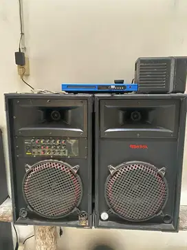 Sound music bekas + dvd player