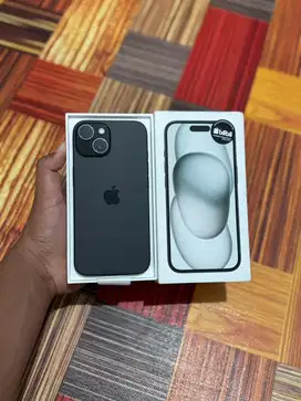 iPhone 15 128Gb iBox Bh 100% pemakaian 2 bulan