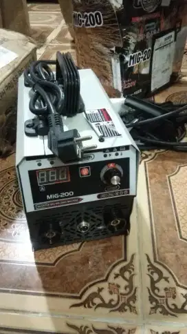 JUAL CEPAT MESIN LAS REAIM MIG 200 UPGRADE 120A BARU!