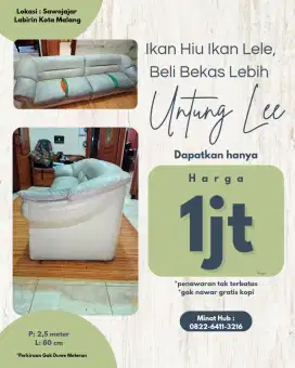 Sofa Sopa Panjang 2,5 Meter