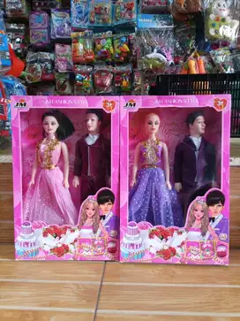 mainan anak barbie pengantin