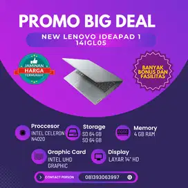 New Lenovo Ideapad 1 14IGL05 Celeron N4020 4GB 128GB 14 HD Windows 11