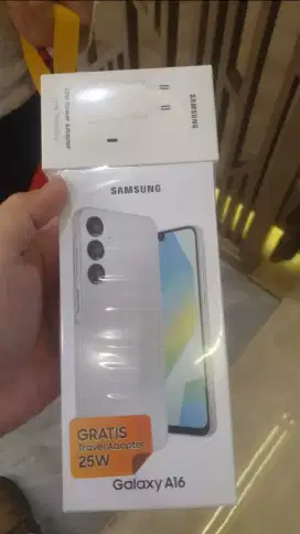 Samsung galaxy A16 256gb segel bnib 100% baru resmi sein