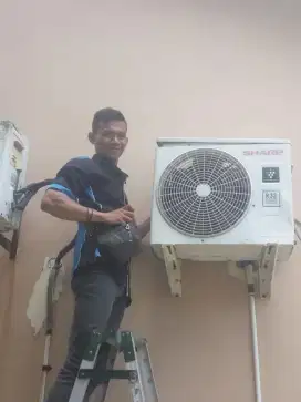 Service AC pompa air mesin cuci kulkas dan lain-lain