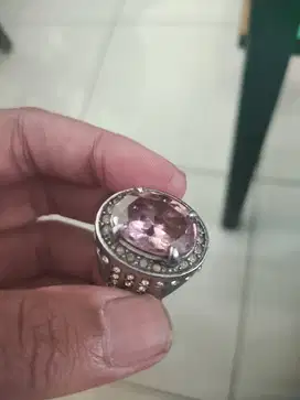 WTS batu akik warna merah mudah topaz