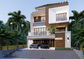 Rumah Mewah Brand NEW Modern Design di Radio Dalam