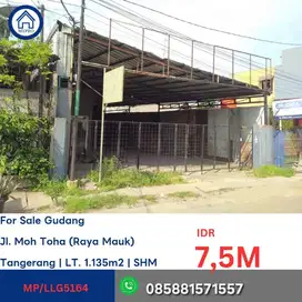 GUDANG DI MAUK TANGERANG M TOHA CASH ONLY
