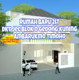Rumah 2 LT dkt JEC Blok O Janti Ambarukmo Timoho Gedong Kuning Gowok