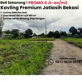 Tanah Kavling Premium Bekasi 4 Jt-an Bisa Cicil Tanpa Bunga