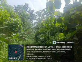 Tanah 1,5 Ha Harga 350 juta Bantur Malang