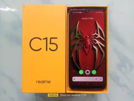 Realme C15 4G ram 4/64gb segel normal