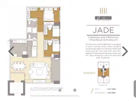 Termurah  Apartemen hegarmanah residence jade bandung utara