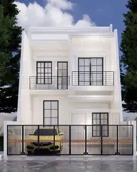 DIJUAL RUMAH BARU BAGUS DESIGN MINIMALIS TAMAN RATU DI DURI KEPA