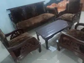 Meja kursi sofa tamu jati bekas kainnya bogir