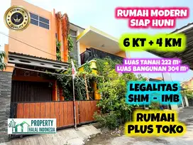 Jual Rumah Siap Huni + Toko Sembako di Perum Sari Indah Karawang Timur