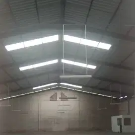DISEWAKAN GUDANG DI JALAN PEMBANGUNAN BATU CEPER