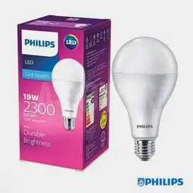 Philips - Lampu LED Bulb/Bohlam 19W (Putih) | Kecil