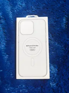Case Casing iPhone 15 Pro Max ProMax Clear MagSafe Original Apple iBox