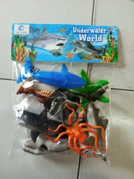 Mainan anak animal sea set