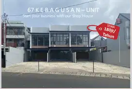 Ruko baru tipe minimalis area kebagusan raya tb simatupang