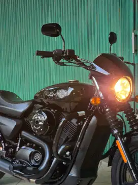 Moge Cruiser Harley Street 500/XG 500 th 2015 Km 6rb Like New Siap Gas