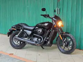 Moge Cruiser Harley Street 500/XG500 th 2015 km 6rb Like New Siap Gas