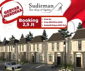 Promo rumah 2.5 juta akad sudirman townhouse