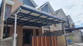 Canopy alderon besi hollow galvanis